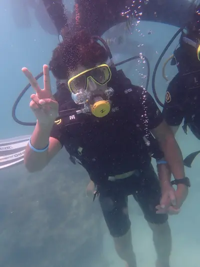 Scuba at phi phi islands
