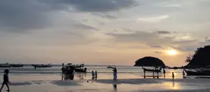 Sunset at kata beach